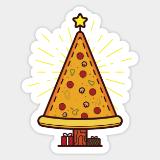 Pizza Tree Sticker